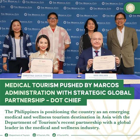 Medical Tourism pushed by Marcos Administration with strategic .